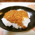 かえるぷりん's cooksnap of when they made 鯖缶と大豆のカレー.