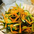 hasamiing's cooksnap of when they made 簡単♡胡瓜と人参の中華サラダ.