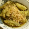 由芽15's cooksnap of when they made 焼きなす☆めんつゆで☆.
