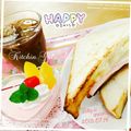 のん♪♪のん's cooksnap of when they made 朝食☀ハムマヨ♡チーズトースト♡.