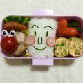 かおﾆｬﾝ子's cooksnap of when they made しょくぱんまん様弁当（キャラ弁）.