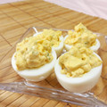 赤い電話's cooksnap of when they made ２分でもう一品！　ゆで卵の和風カップ.