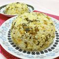 赤い電話's cooksnap of when they made 簡単★高菜ﾁｬｰﾊﾝ.