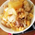 YUNA0412's cooksnap of when they made フライパンで簡単！めんつゆで親子丼！.