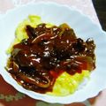 Ｙ♡kitchen's cooksnap of when they made お店風に♪オムハヤシ.