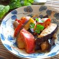 薄荷パン's cooksnap of when they made ナスとトマトの味噌炒め☆.