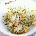 ピグモンもん's cooksnap of when they made 幼児食に！しらすチャーハン.