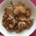 SS_SHENA's cooksnap of when they made 簡単！大根と油揚げと豚肉の煮物☆.