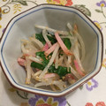 kimikimis's cooksnap of when they made 簡単！もやしとにらのサラダ.