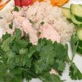 soralili's cooksnap of when they made 炊飯器で本格カオマンガイ〜発芽玄米〜.