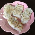 紫月萸淮's cooksnap of when they made ご飯と青のりの簡単おやき♪.