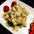 しゅうゆうけいはる母's cooksnap of when they made 鰹節とチーズで♡旨味たっぷりおからサラダ.