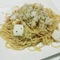 prud's cooksnap of when they made トマトと魚介の冷製パスタ.