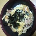 まさぺろ's cooksnap of when they made とろ～りふんわり親子丼.
