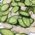 ちゃぽぷう's cooksnap of when they made つるん鶏むね肉ときゅうりのおろしポン酢♪.