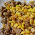 やぎ子san's cooksnap of when they made 簡単！豚肉とコーンのバターケチャップ炒め.