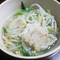 まりもＳＰ's cooksnap of when they made シャキシャキ水菜と海老焼売の塩スープ.