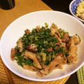 ゆずゆ5735's cooksnap of when they made 簡単おつまみ✿白モツネギ塩.