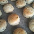 cookドロテア's cooksnap of when they made 塩麹入りおからスコーン**黒ごま**.