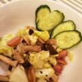 ＊てじこ＊'s cooksnap of when they made 酒の肴に最高。しめじとキャベツのサラダ.