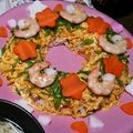 いぬのおうちかあさん's cooksnap of when they made 可愛い♡ちらし寿司ケーキ.