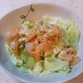■碧流■'s cooksnap of when they made チンして和えるだけ♫エビタコサラダ.