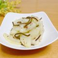 ルパンのかあさん☆彡's cooksnap of when they made 大根の塩昆布マスタード和え.