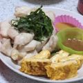 ひいらぎ☆いづみ's cooksnap of when they made 塩麹鶏の葛うち♪梅の白味噌和え.