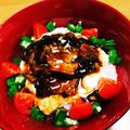 しだ姐's cooksnap of when they made 彩りキレイなさんまの蒲焼き丼.
