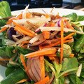 Faiza's cooksnap of when they made ごぼうのきんぴらの彩り野菜和え.