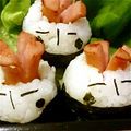 ピヨあき's cooksnap of when they made キャラ弁にも＊ごてあらポーおにぎりちゃん.