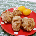 赤い電話's cooksnap of when they made 豚肉とえのきの唐揚げ(๑´`๑).