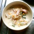 たかはしR's cooksnap of when they made 旨み&コクでマヨ味噌汁？ミルクスープ？.
