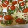 BIGMAN☆SKE's cooksnap of when they made あんにゃの椎茸ピザ焼き ♡.