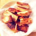 HIMINAKIMI's cooksnap of when they made 食パンでラスク風？揚げパン風？.