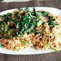 suiray's cooksnap of when they made パッタイ風みそ焼きそば.