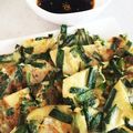 クック4JS2ZL☆'s cooksnap of when they made 簡単ニラじゃがチヂミ.