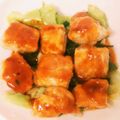 スイカが好物's cooksnap of when they made とりむね肉の味噌マヨ焼き〜ピリ辛☆〜.