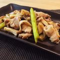 みおたんまん's cooksnap of when they made 簡単♪豚肉とアスパラの塩レモン風味炒め♪.