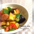 こは＊'s cooksnap of when they made ソルト×彩り野菜炒め☆。•.