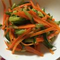 クリーム大福's cooksnap of when they made 【簡単】きゅうり×にんじんナムル風.