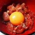あちゃみん。's cooksnap of when they made あんにゃのマグロのユッケ風♡.