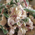 音瀬☆'s cooksnap of when they made みょうがとささみのわさびマヨサラダ.