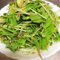 ゆうなぎくぅ's cooksnap of when they made 水菜ともやしのナムル.