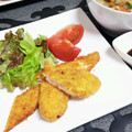 ton♪'s cooksnap of when they made 簡単！ささみフライカレー風味.