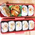 ひきぴー's cooksnap of when they made シンプルだけど人気♪甘辛牛肉の【海苔巻き】.