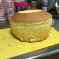 たった♪'s cooksnap of when they made ふわふわシフォンケーキ(プレーン).