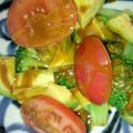 ミネルヴァ　's cooksnap of when they made 濃厚♡カレー練りゴマドレのアボカドサラダ.