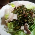 桜雅のママタン's cooksnap of when they made ニラたっぷりダレ＊豚肉温しゃぶ.