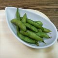 奥田ふうコ's cooksnap of when they made ビールのお供に！枝豆のめんつゆ漬け物.